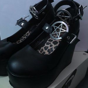 DEMONIA POISON-99-1 PLATFORM WEDGES